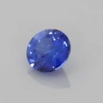 0.97ct Round Blue Sapphire, view 2