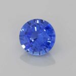 1.1ct Round Blue Sapphire, view 1