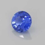 1.1ct Round Blue Sapphire, view 2