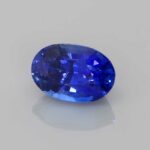 1.11ct Oval Blue Sapphire, view 2