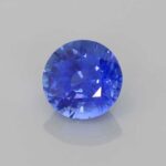 1.32ct Round Blue Sapphire, view 1