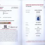 1.87ct Pear Shape Blue Sapphire, view 3