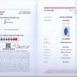 1.57ct Marquise Blue Sapphire, view 3
