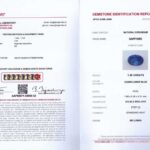1.56ct Oval Blue Sapphire, view 3