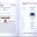 1.36ct Oval Blue Sapphire, view 3