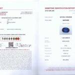 1.29ct Oval Blue Sapphire, view 3