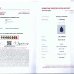 1.28ct Pear Shape Blue Sapphire, view 3