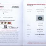 1.44ct Oval Teal Sapphire, view 3