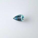 0.71ct Pear Shape Aquamarine, view 1
