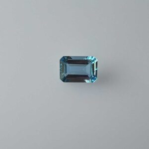 0.67ct Emerald Cut Aquamarine