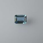 0.75ct Emerald Cut Aquamarine, view 1
