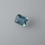 0.75ct Emerald Cut Aquamarine, view 2