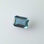 0.73ct Emerald Cut Aquamarine, view 2
