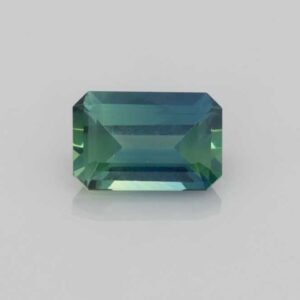 0.595ct Emerald Cut Bi-Colour Sapphire