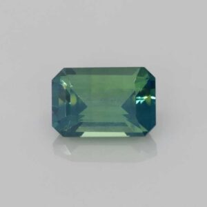 0.67ct Emerald Cut Bi-Colour Sapphire