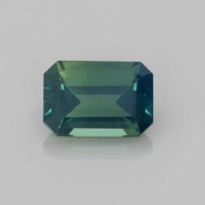 0.87ct Emerald Cut Bi-Colour Sapphire