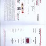 1.26ct Emerald Cut Ruby, view 3