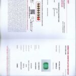 1.02ct Emerald Cut Emerald, view 3
