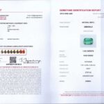 1.03ct Emerald Cut Emerald, view 3