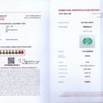 1.1ct Oval Emerald, view 3