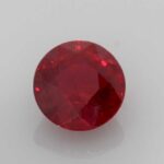 0.302ct Round Ruby, view 1