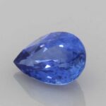 0.455ct Pear Shape Blue Sapphire, view 3
