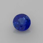 0.655ct Round Blue Sapphire, view 2