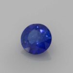 0.62ct Round Blue Sapphire, view 3