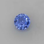 0.604ct Round Blue Sapphire, view 1