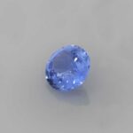 0.604ct Round Blue Sapphire, view 3