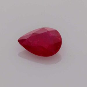 0.886ct Pear Shape Ruby