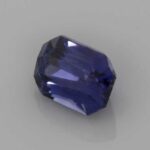 2.12ct Emerald Cut Purple Sapphire, view 2