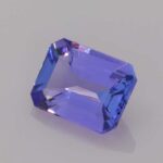 1.484ct Emerald Cut Tanzanite, view 2