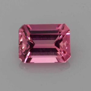 1.623ct Emerald Cut Pink Tourmaline