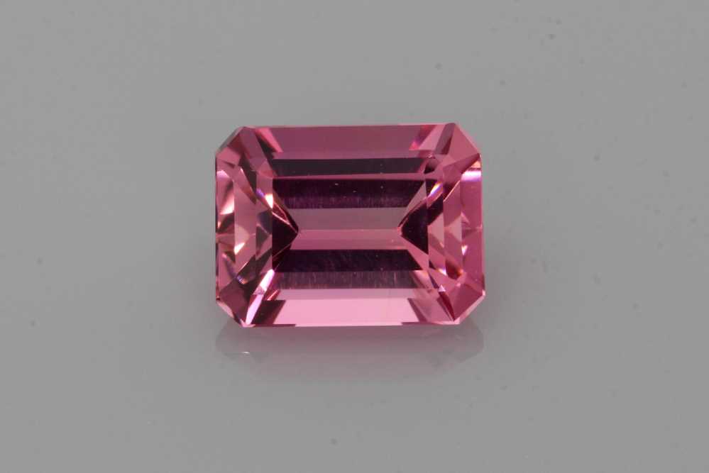 1.623ct Emerald Cut Pink Tourmaline
