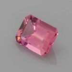 1.623ct Emerald Cut Pink Tourmaline, view 2