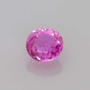 0.882ct Round Pink Sapphire