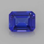 2.38ct Emerald Cut Tanzanite, view 1
