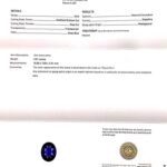 3.01ct Oval Blue Sapphire, view 3