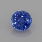 0.73ct Round Blue Sapphire, view 1