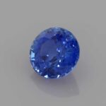 0.73ct Round Blue Sapphire, view 2