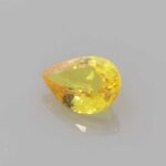 1.39ct Pear Shape Yellow Sapphire, view 2