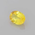 1.65ct Oval Yellow Sapphire, view 2