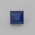 0.537ct Square Blue Sapphire, view 1