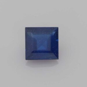 0.537ct Square Blue Sapphire