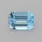 0.952ct Emerald Cut Aquamarine, view 1