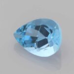 1.032ct Pear Shape Aquamarine, view 2