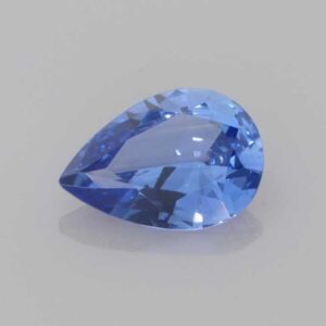 0.46ct Pear Shape Blue Sapphire