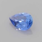 0.447ct Pear Shape Blue Sapphire, view 2