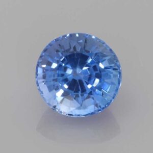0.75ct Round Blue Sapphire